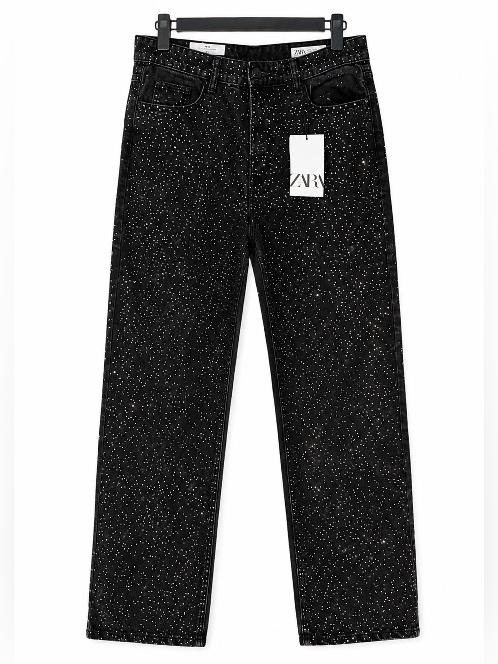 THE EMBELLISHED MID RISE FIT 
ZARA